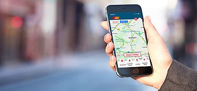 ACE-App auf Smartphone